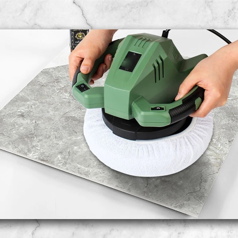 Wood Floor Waxing Machine Home Use 6-Speed Settings and Marble Electric Polisher