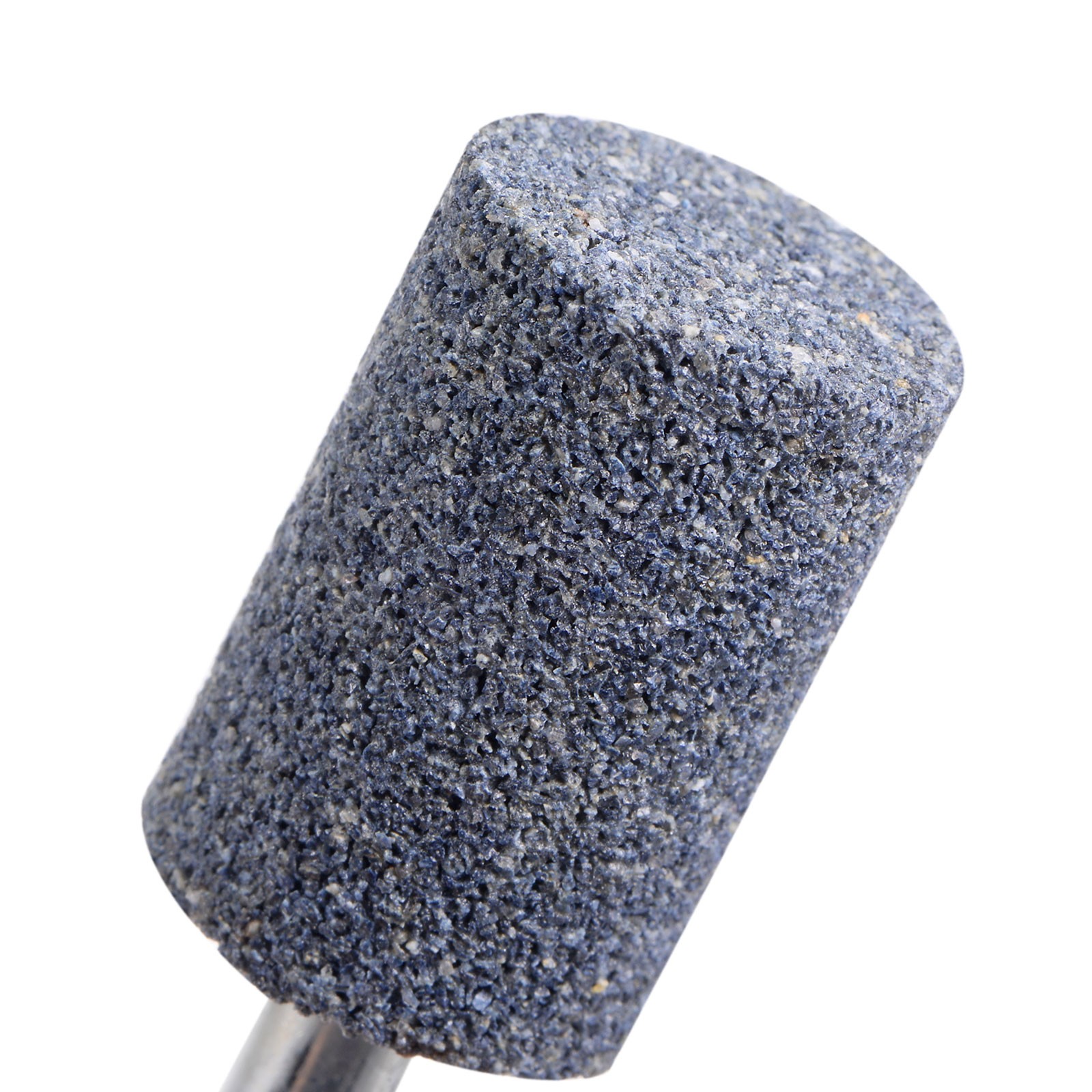 4pcs Abrasive Mounted Stone 1/4″ Shank 0.8″ Cylindrical Corundum Grinding Head