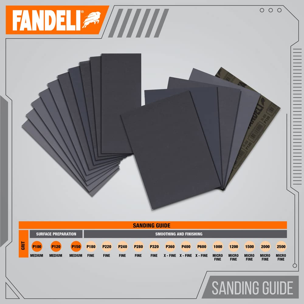 | Waterproof Sandpaper | for Car Polishing, Wooden Furniture Sanding and Metal S