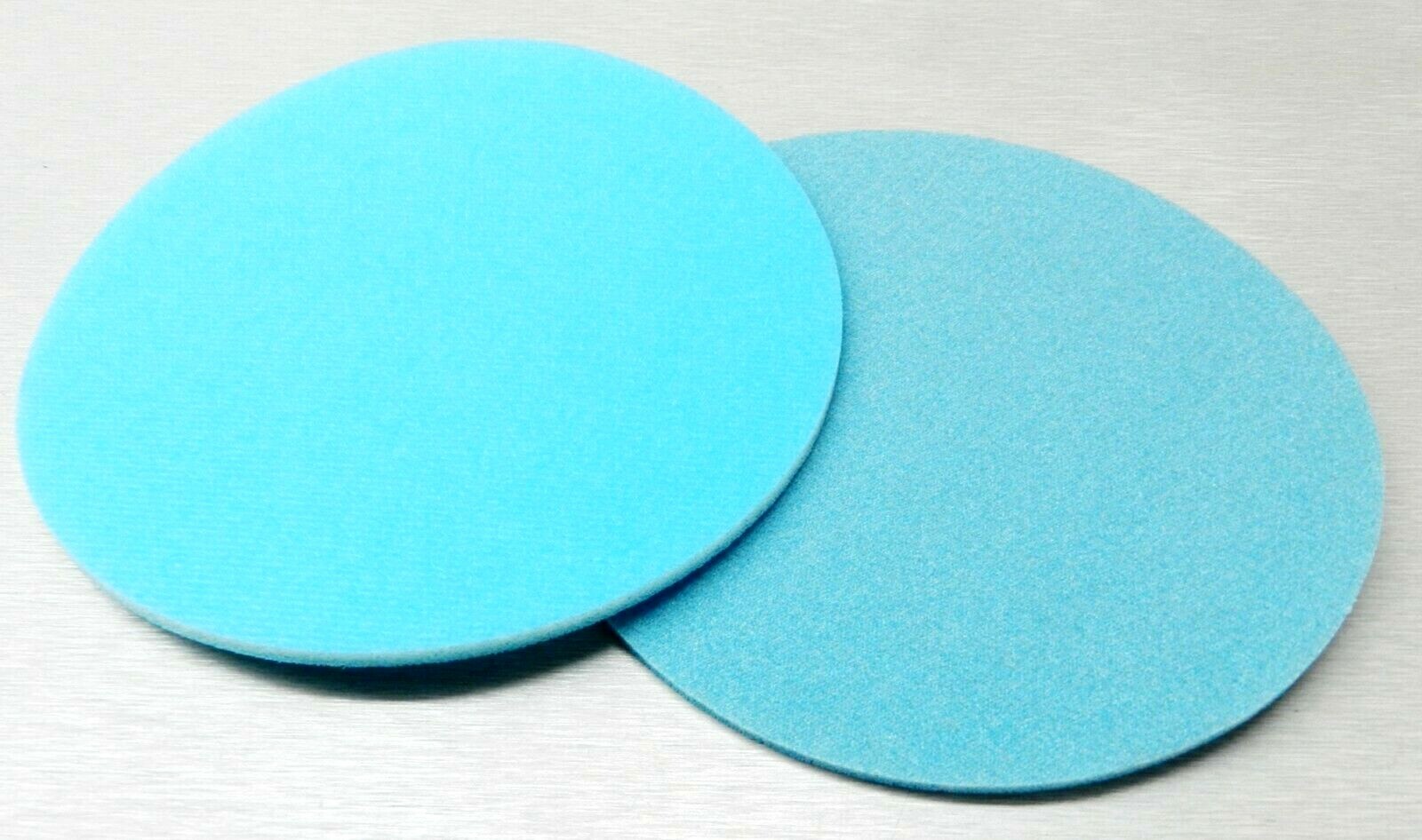 STARCKE Flexible Foam Hook & Loop 6” Grip Discs 800 Grit Blue Pack of 10
