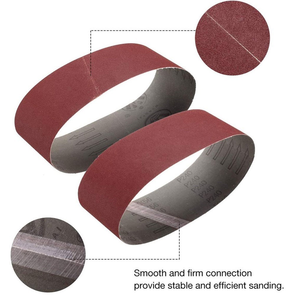 5/10pc 50x915mm Sanding Belt Sandpaper Sander for Metal Wood Grinding 40~600Grit