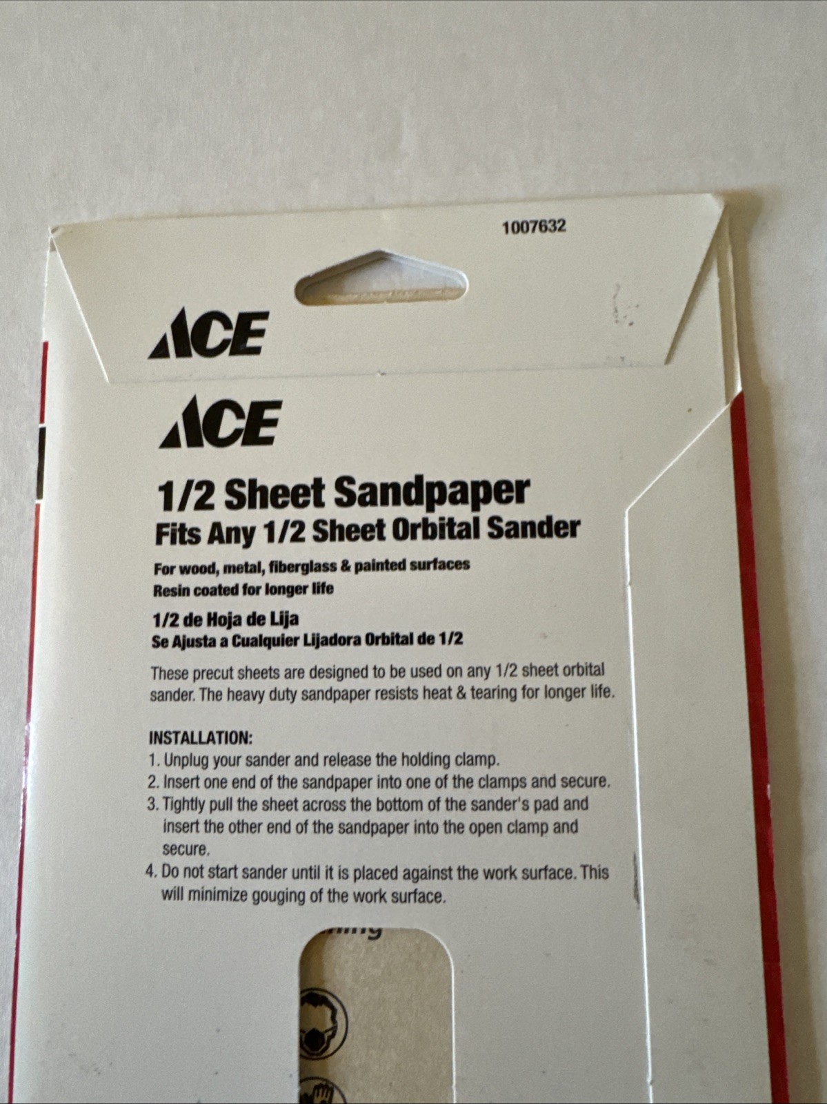1/2 sheet multi-purpose SANDPAPER ASSORTED GRITS 25 sheets 4 1/2″ x 11″ see pics