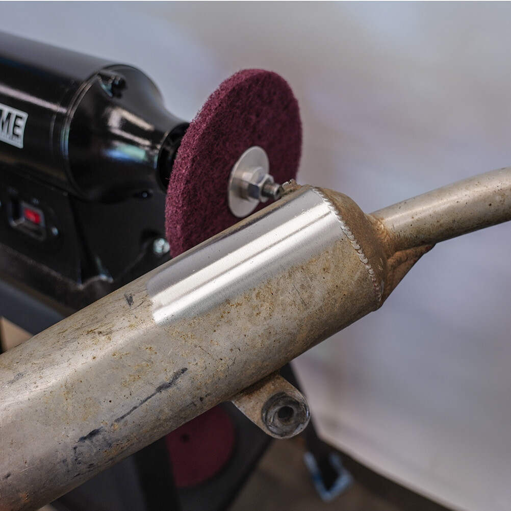 (5) 8″ Fine Cleaning Wheel 400 Grit | Scotch Pad Polishing Bench Grinder Buff