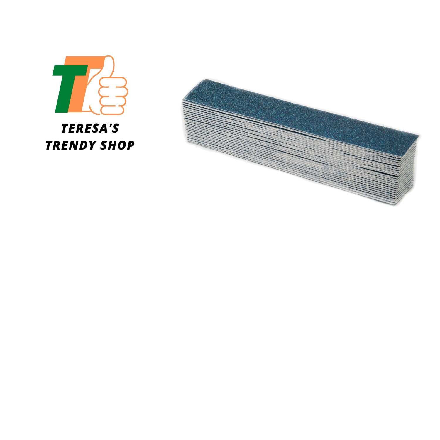 Longboard 2-3/4″ x 16-1/2″ 40 Grit PSA Sticky-Back Sheets – Blue Zirconia 50 …