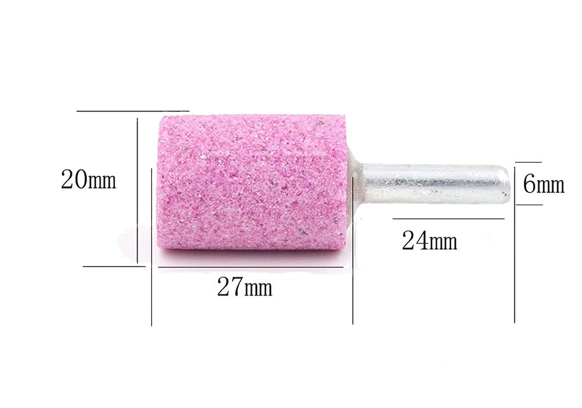 10 Pcs Drill Grinding Stone, 1/4 Inch Shank Abrasive Stones Mounted Grinding Bit