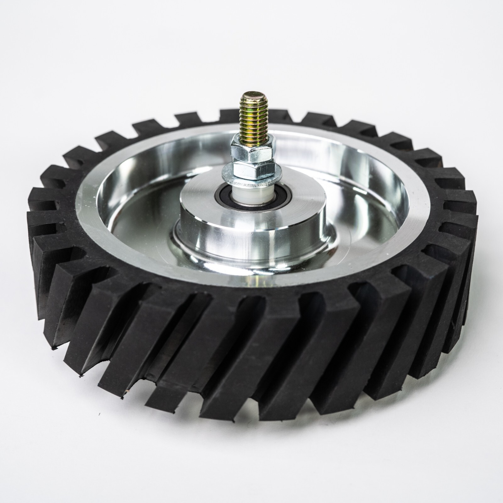 Belt Grinder RUBBER Wheel for 2×72″ knife making grinder