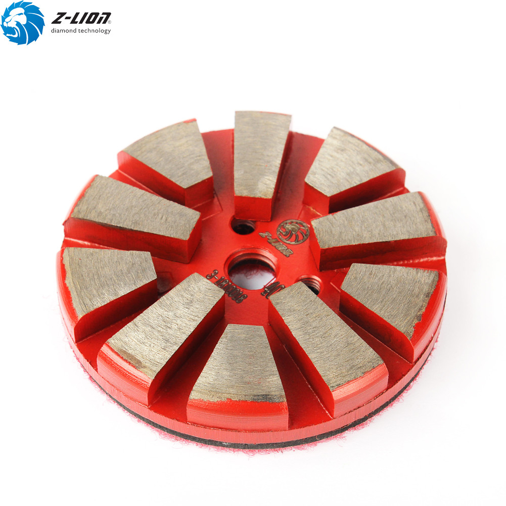 3″ 10 Segments Metal Bond Diamond Grinding Polishing Pad Concrete Marble Granite