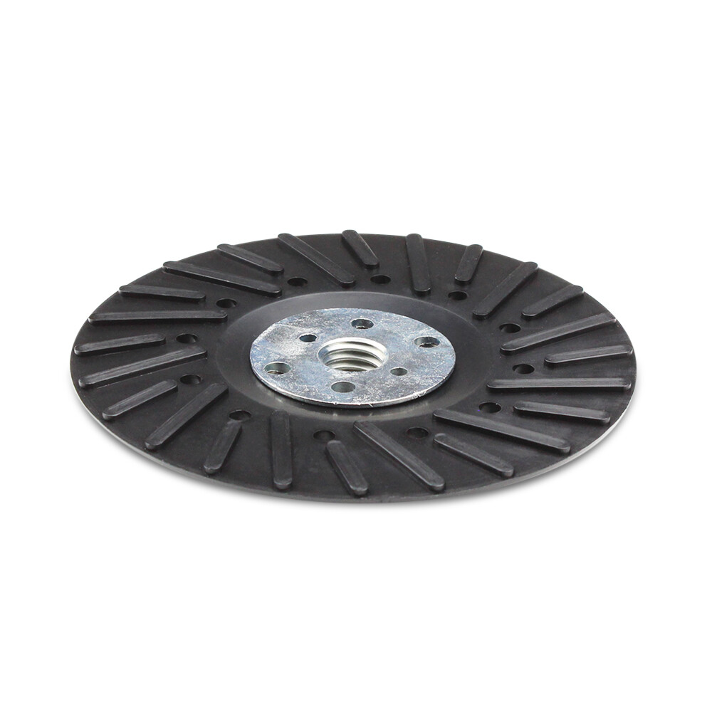 10 Pack- 5″ x 5/8″-11 Resin Fiber Disc Backing Pad w/ Lock Nut for Angle Grinder