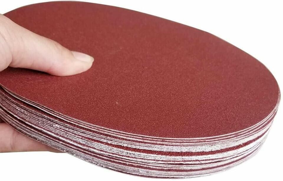130x 6 in PSA Adhesive Sanding Disc 60-1000 Grit DA Sander Sandpaper Sticky Back