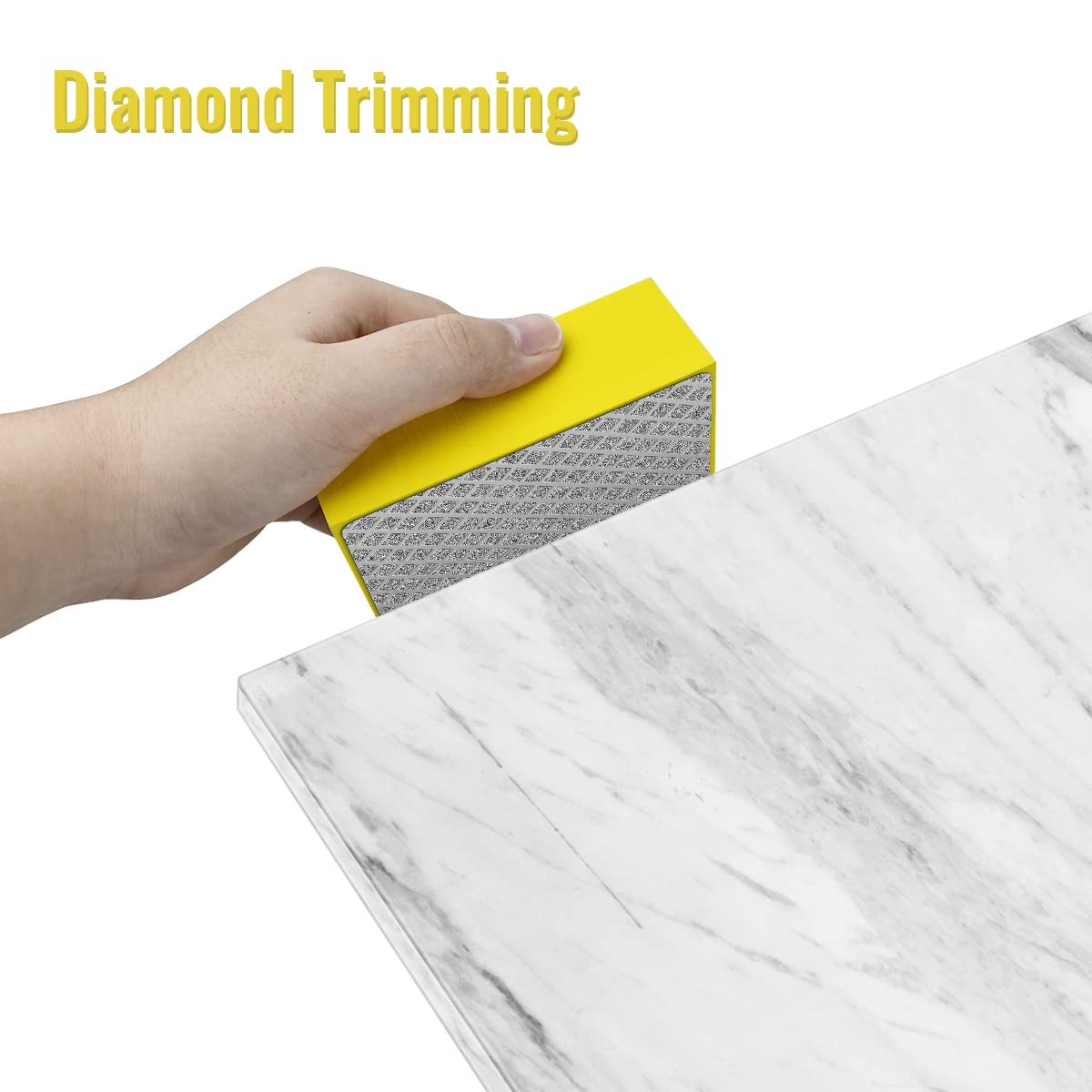 1 Pcs Diamond Hand Pad Sanding Block Sharp Glass Grinding Polishing Pad