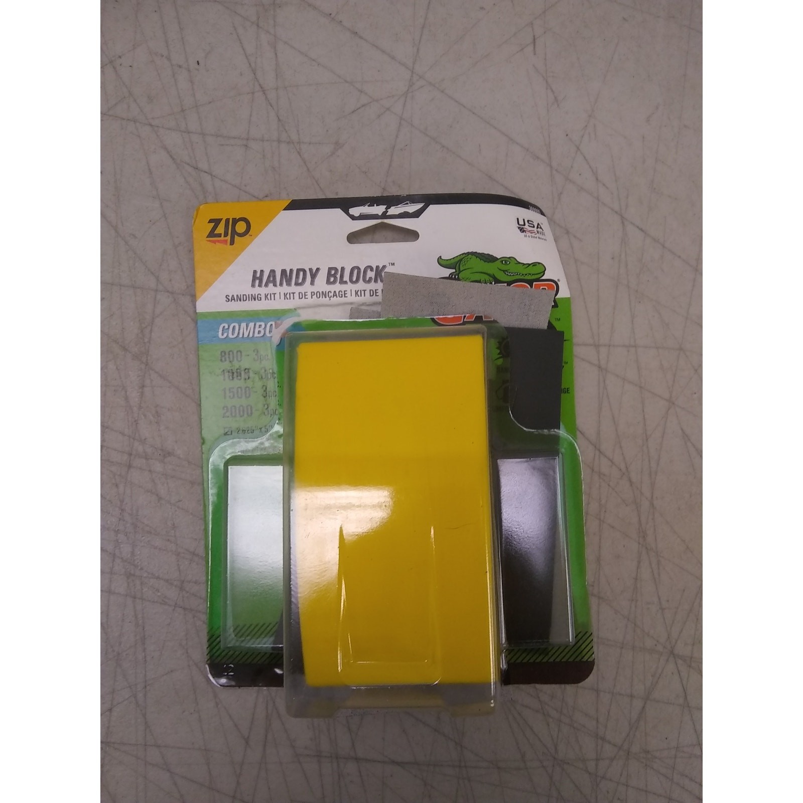 Gator Finishing Products Handy Block Sanding Kit WD 800-1000-1500-2000