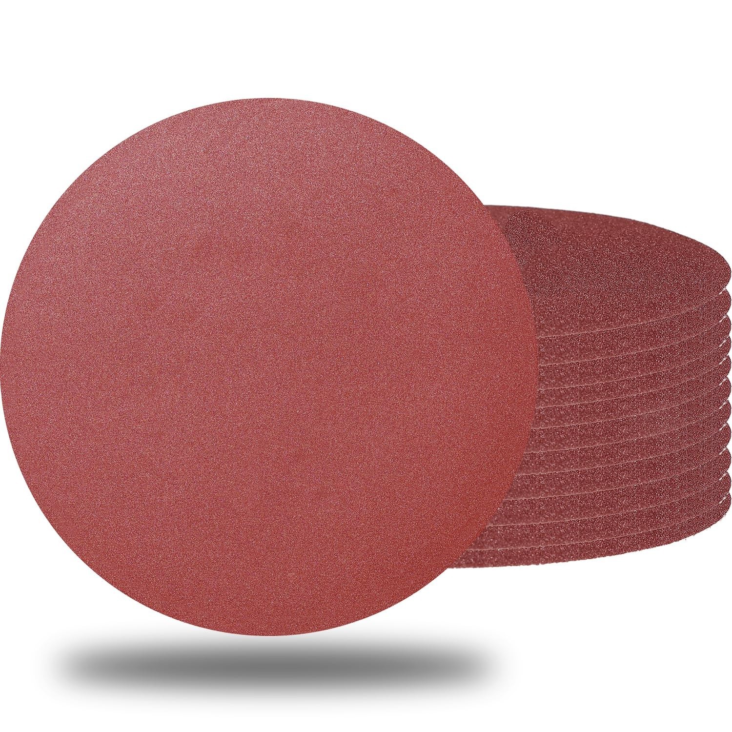 10 PCS 9 Inch 240 Grit Sanding Discs for Hand Radial Sander – 9″ Round Hook &…