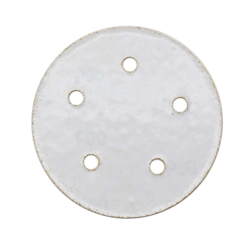 SD555P 60 Grit 5″ Diameter 5-Hole PSA Sanding Paper – 25/Pack