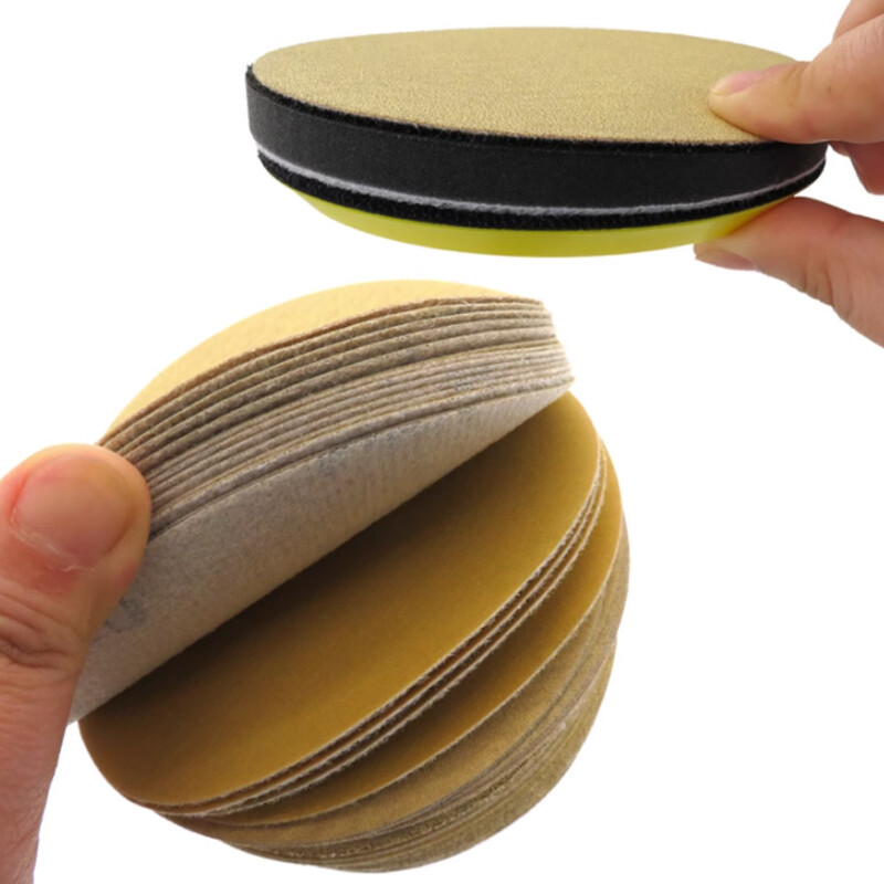 5” 125mm Hook and Loop Sanding Disc Sand Paper Sander Pads No Hole 40-1000 Grit