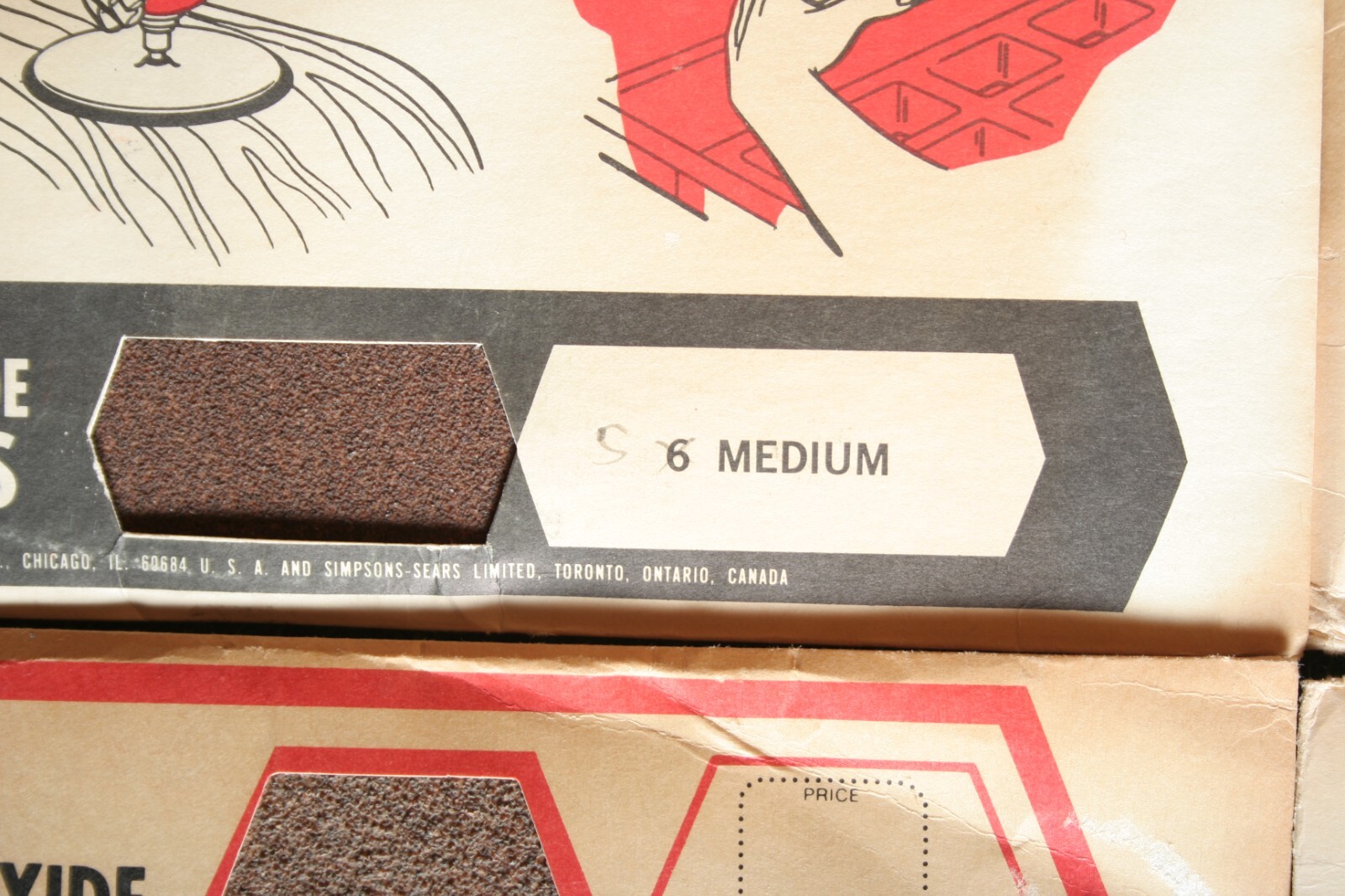 30x Lot SEARS ROEBUCK & CO. Aluminum Oxide 9″ Abrasive Sanding Discs 40-100 Grit