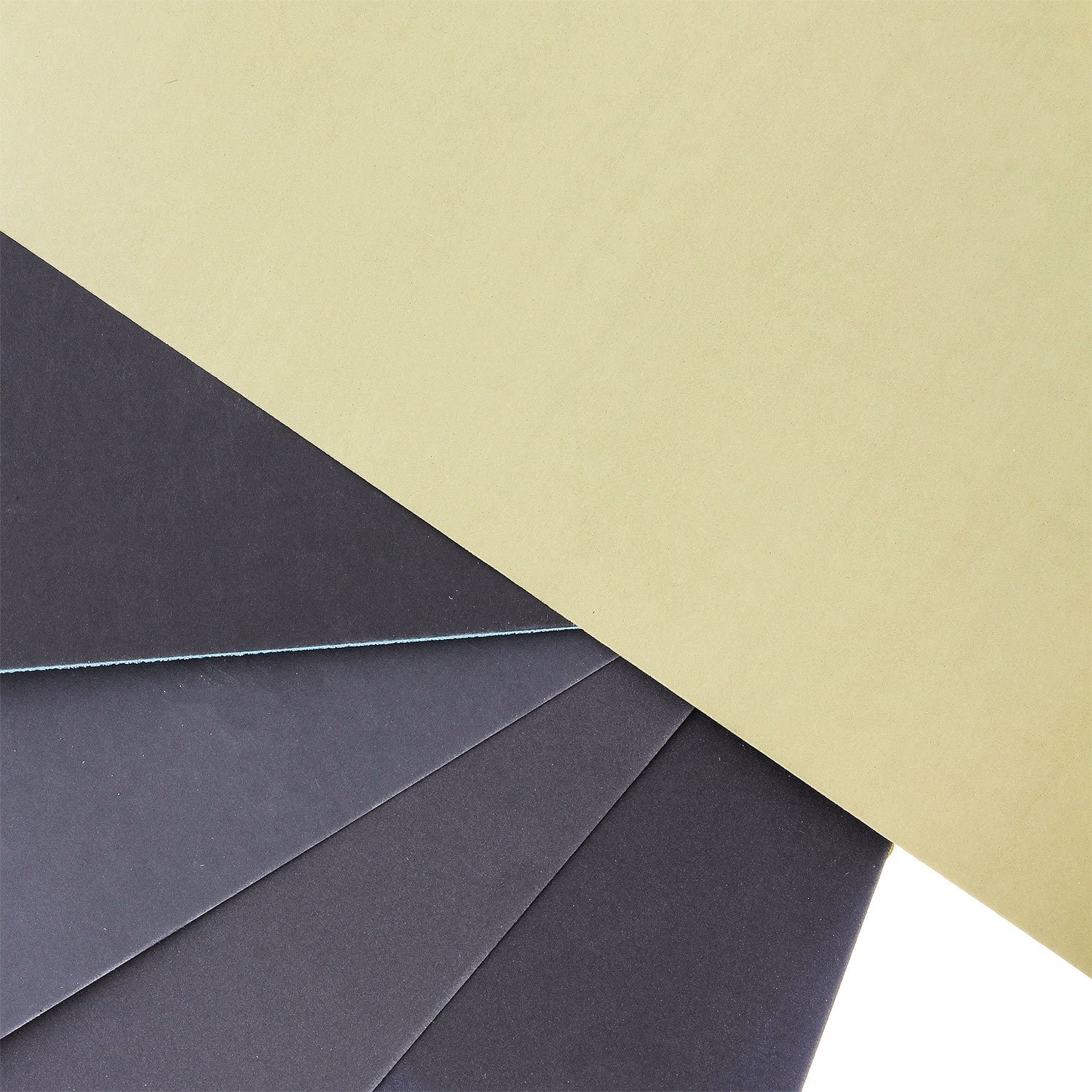 Dura-Gold Premium 3-2/3″ x 9″ Wet or Dry Sandpaper, Grits 800, 1000, 1500, 20…