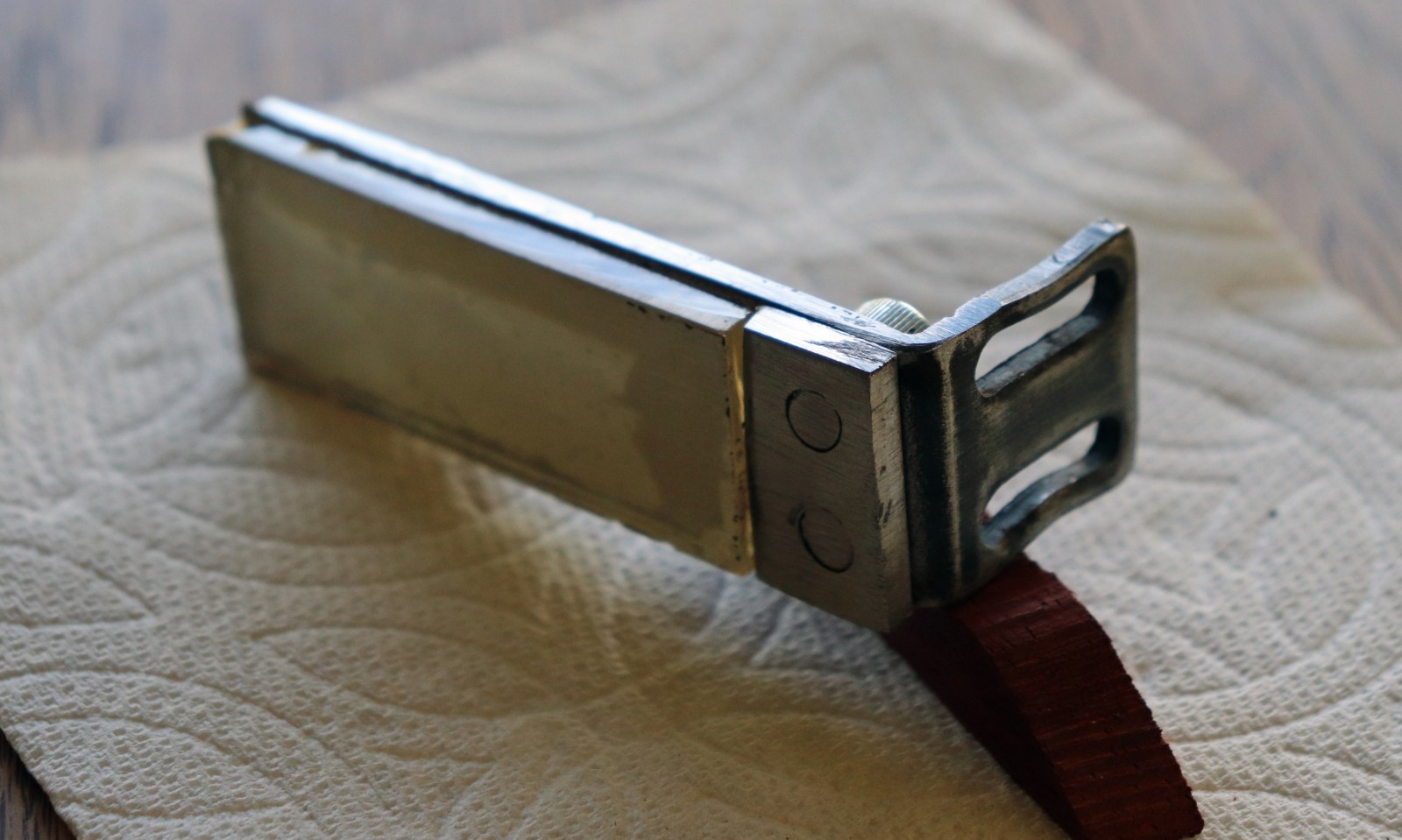 Glass Platen for 1″ x 30″ Belt Grinders, 1″ x 3 1/2″ size. See description.