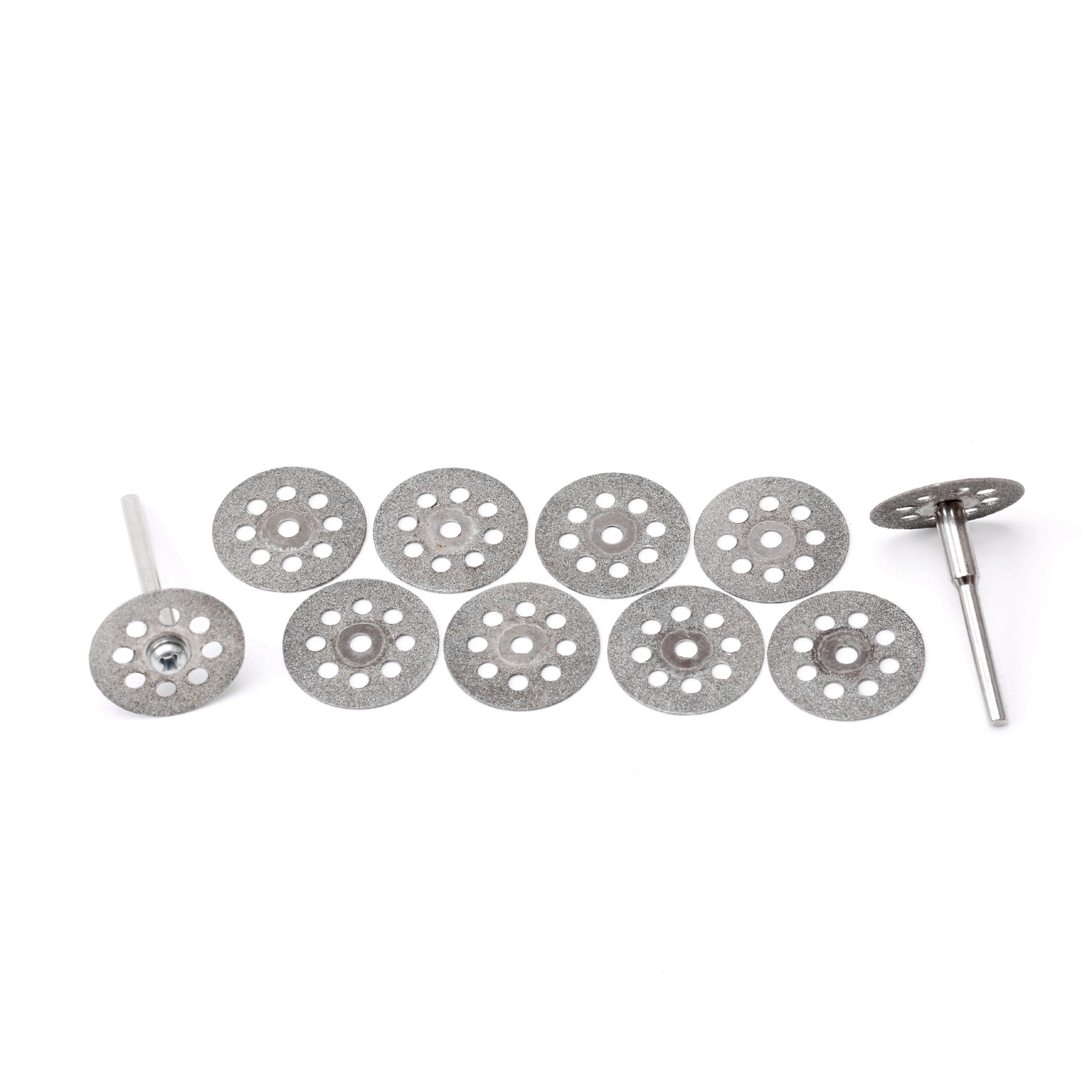 10Pcs 22mm 7/8″ inch Diamond Cutting Wheel Rotary Blades Cut-off Disc Shank 1/8″