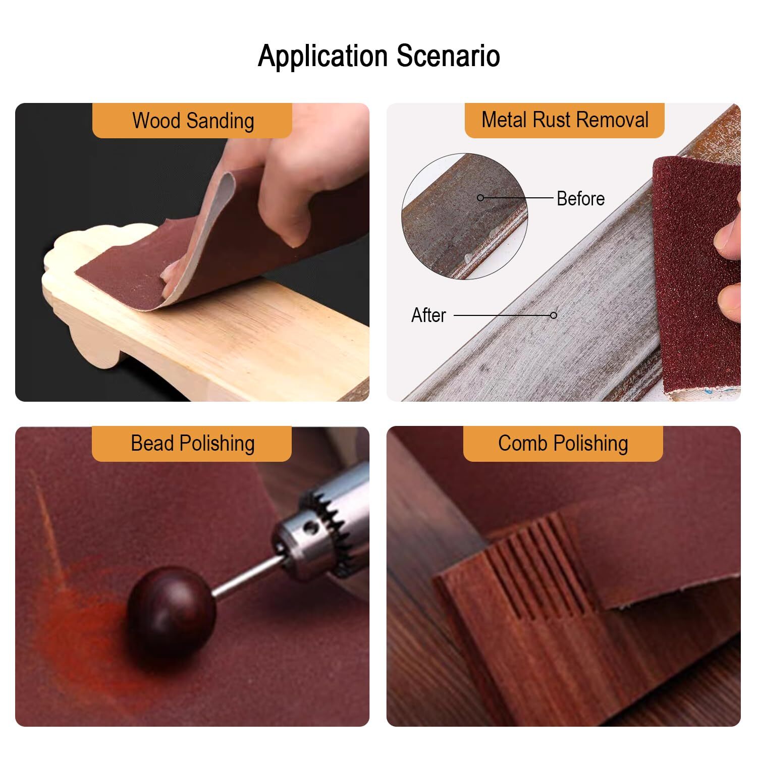 SATC Roll Dry Wet Sandpaper 2″x 50yard Aluminum Oxide Abrasive Paper Roll P320