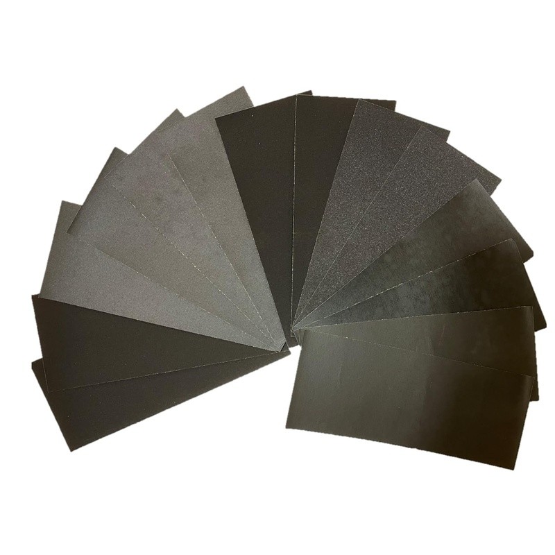 Wet Dry Sandpaper 14pcs 400 600 800 1000 1200 1500 2000 Grit Polishing Sheets US