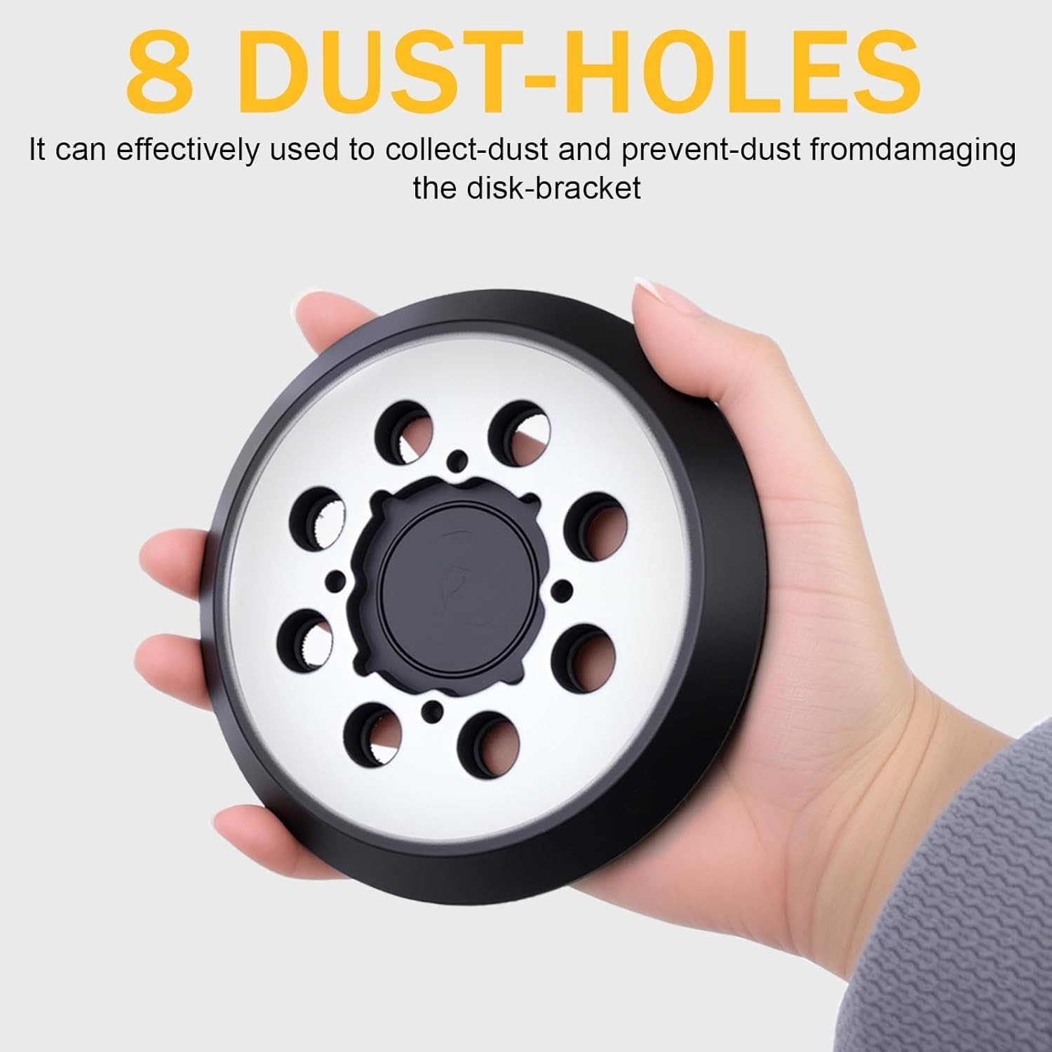 5-Inch Hook and Loop Sander Replacement Pad for DEWALT & Porter Cable
