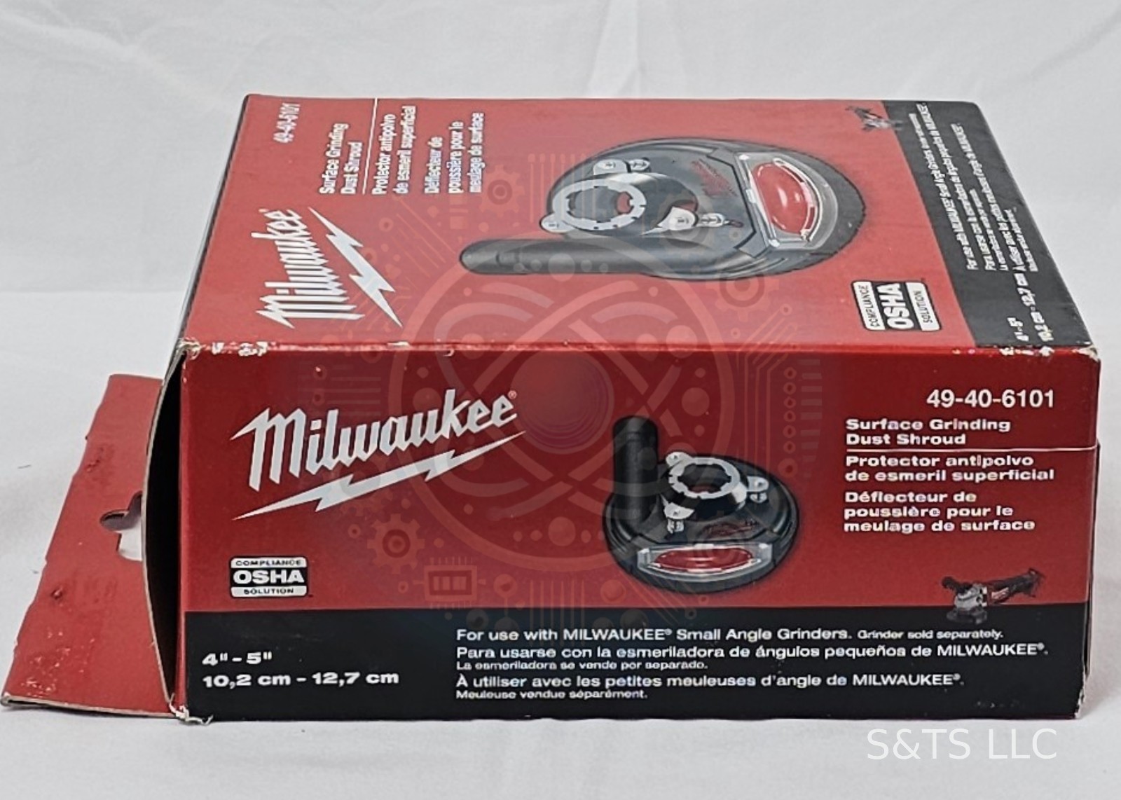 Milwaukee 49-40-6101 4″-5″ Universal Surface Grinding Dust Shroud OSHA