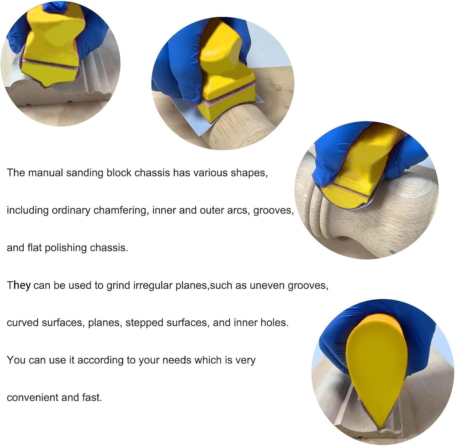 Yellow Sanding Block Set – Furniture Paint