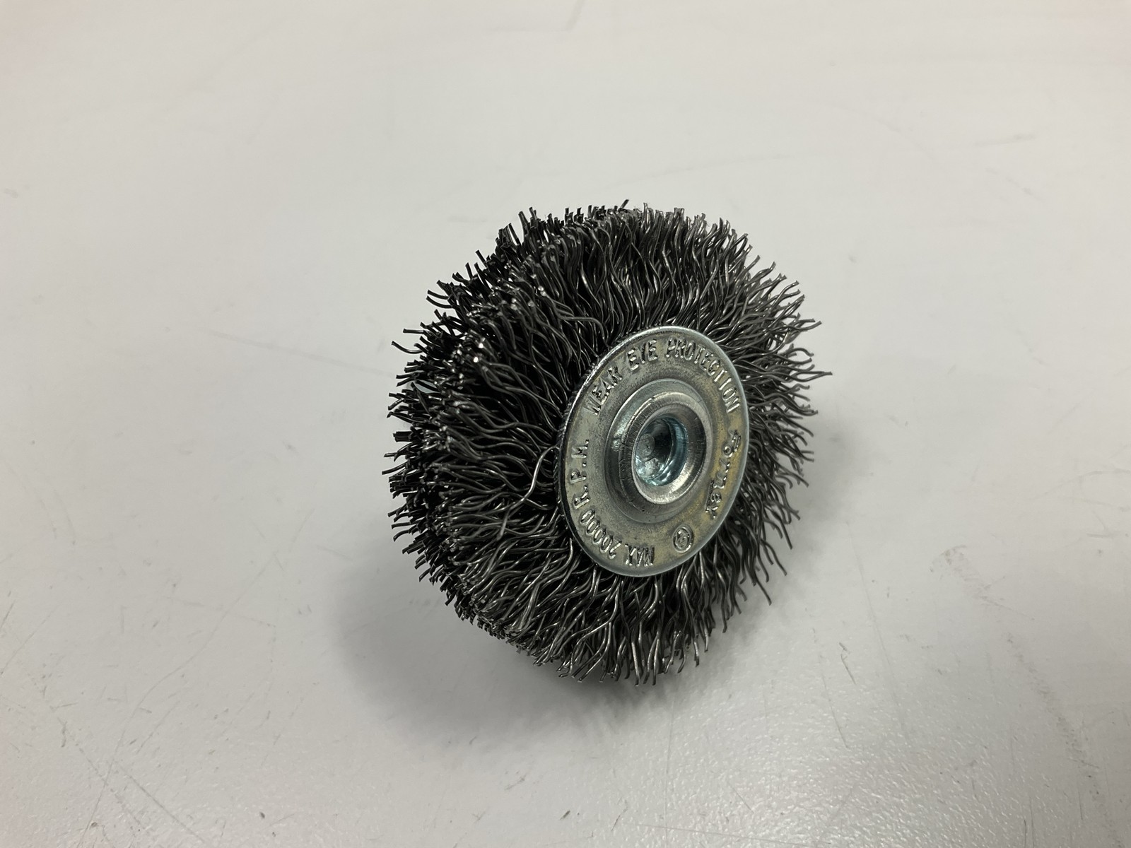 Forney 60013 Command PRO Wire Wheel, Crimped, 1-1/2 In X .014 In X 1/4 In Shank