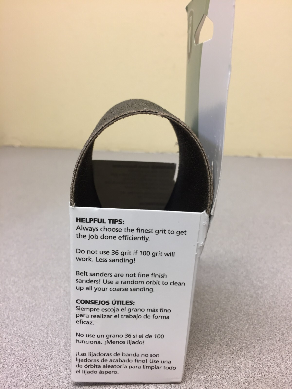 Shopsmith 12242 21 in. L X 3 in. W Ceramic Sanding Belt 80 Grit Medium