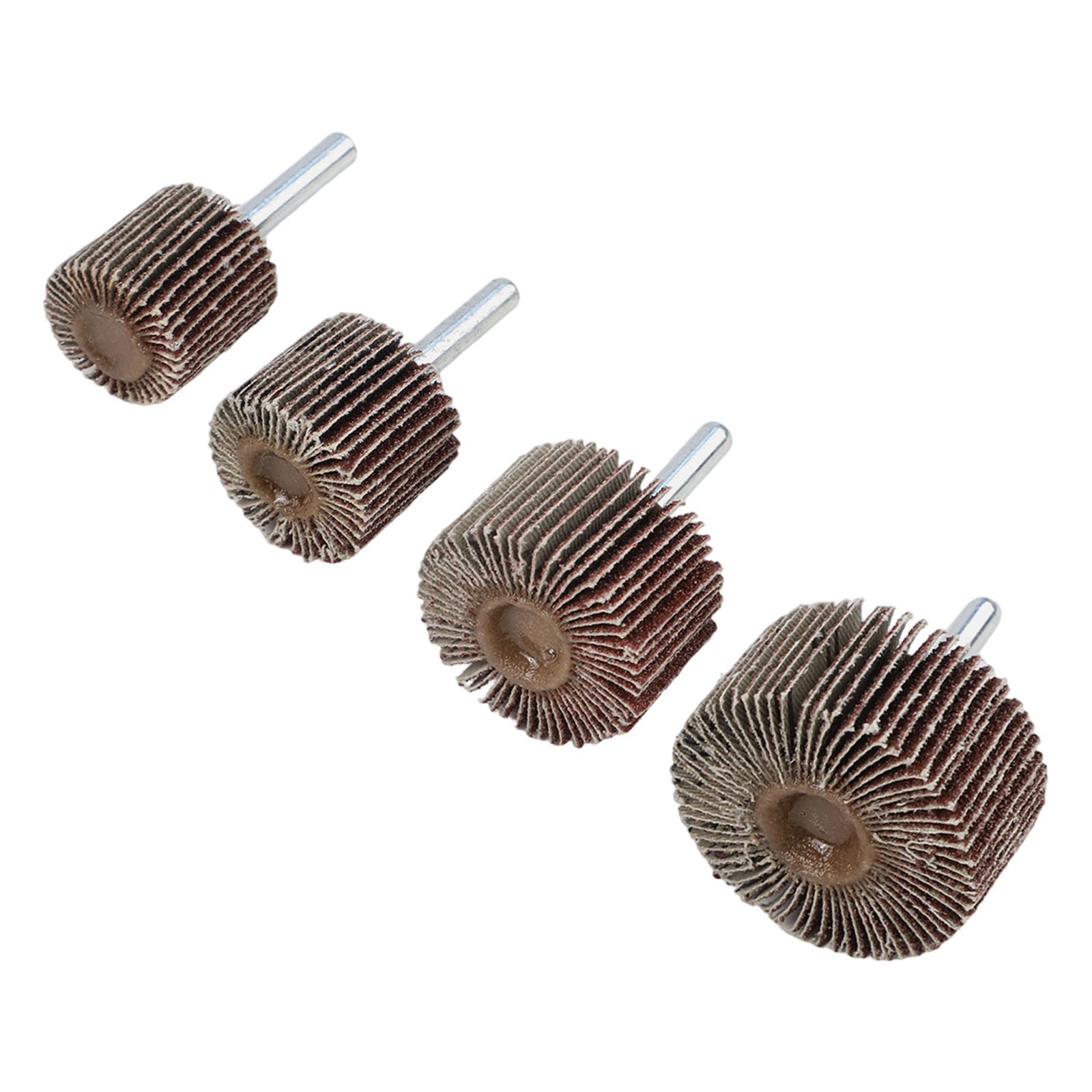 4PCS 25/30/40/50mm 80# Sanding Flap Disc Wheel Polishing Grinding Rotary Tool