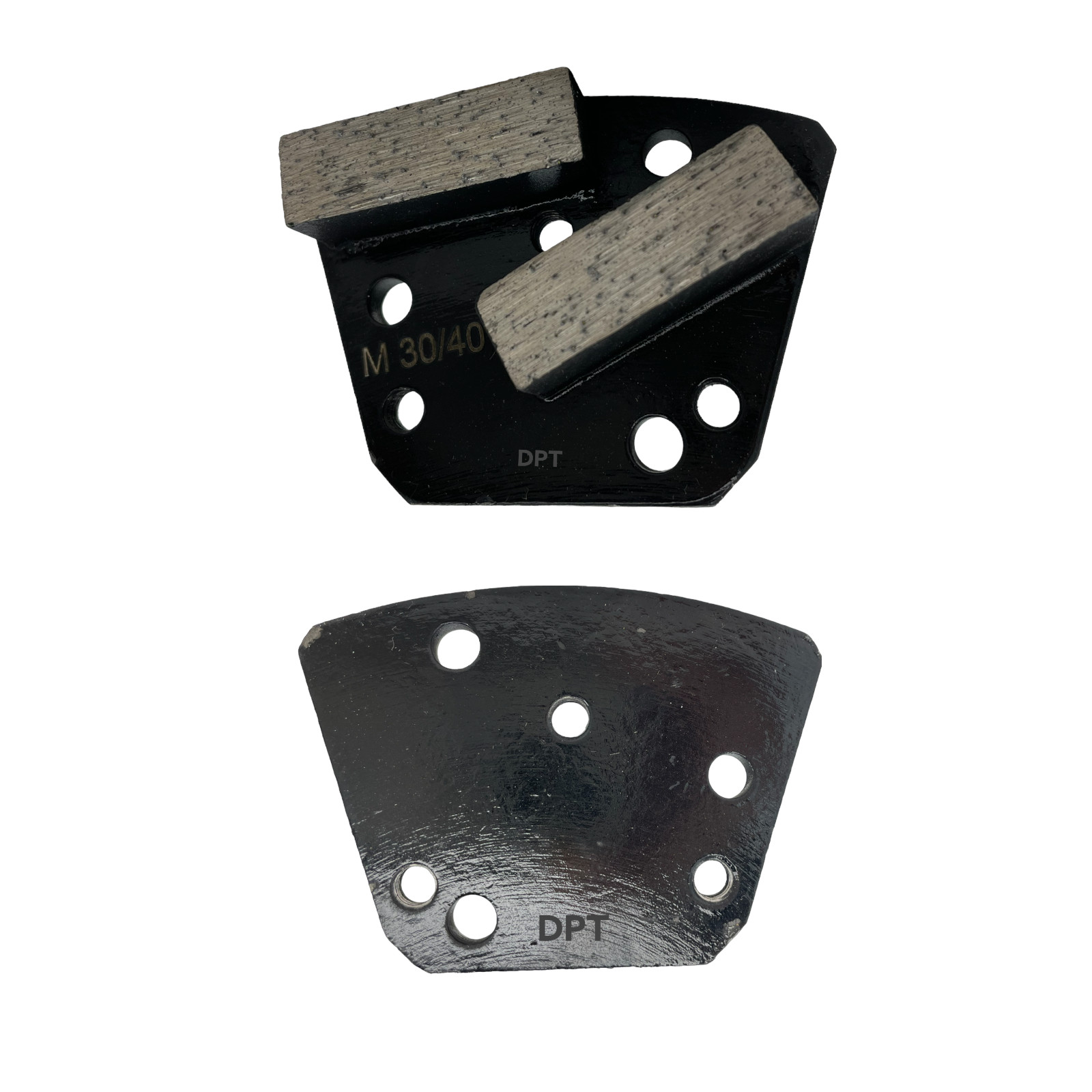 9 Pack Bolt on Diamond Grinding Discs for Concrete Grinders Medium Bond 30 Grit