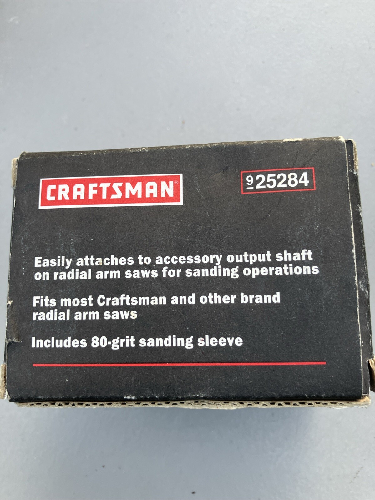 Rare NOS Sears Craftsman Sanding Drum 9 25284 2.25″ Diameter, 3″ High