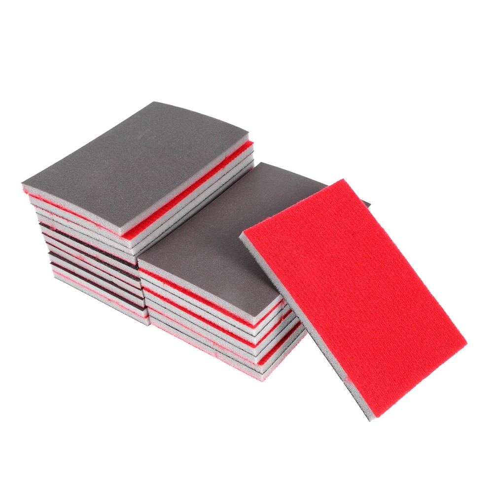 Multi Color Sanding Sponge Set 18Pcs Durable Blocks for Car Wood Metal Polishing