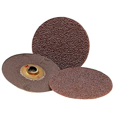 Roloc™ Discs 361F, Aluminum Oxide, 1 in dia, TR, 36 Grit, 30000 RPM 3M™