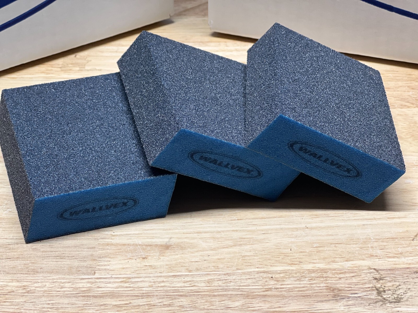Wallvex Blue Fire Drywall Sanding Sponge Dual Angle Med/Fine (100) Free Shipping