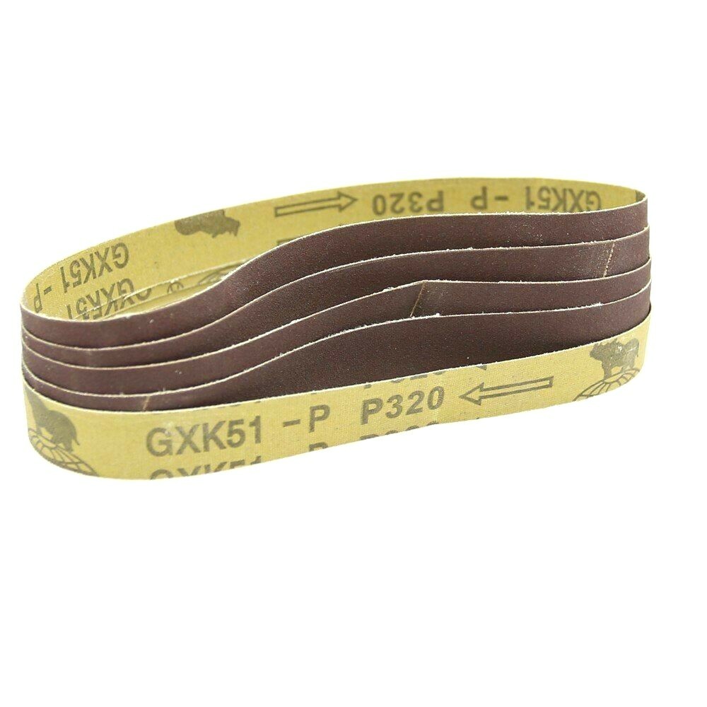 10Pcs 520*20mm/330x10mm/457*13mm P60-P320 Abrasive Belt Sanding For Machine Tool