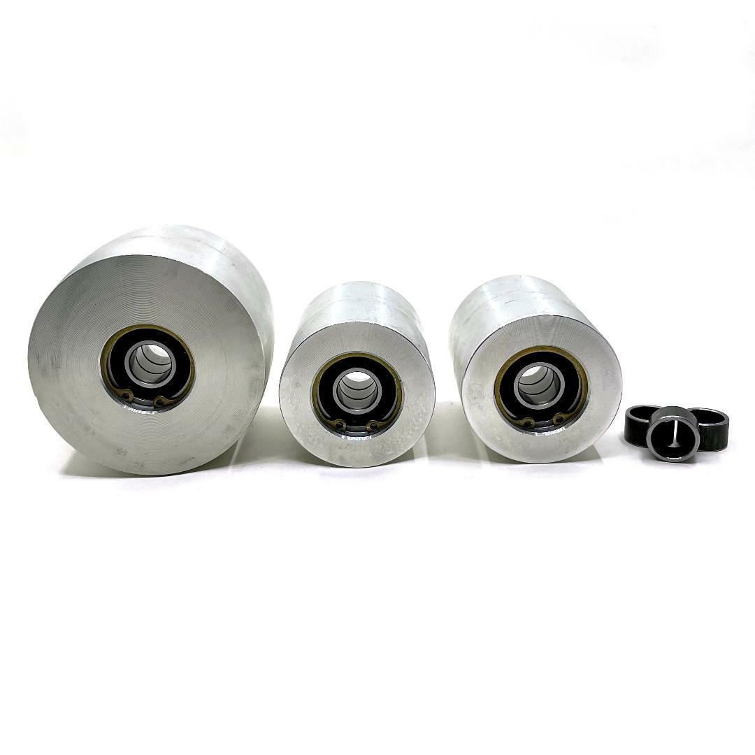 Belt Grinder wheel set for 2×72″ knife making grinder