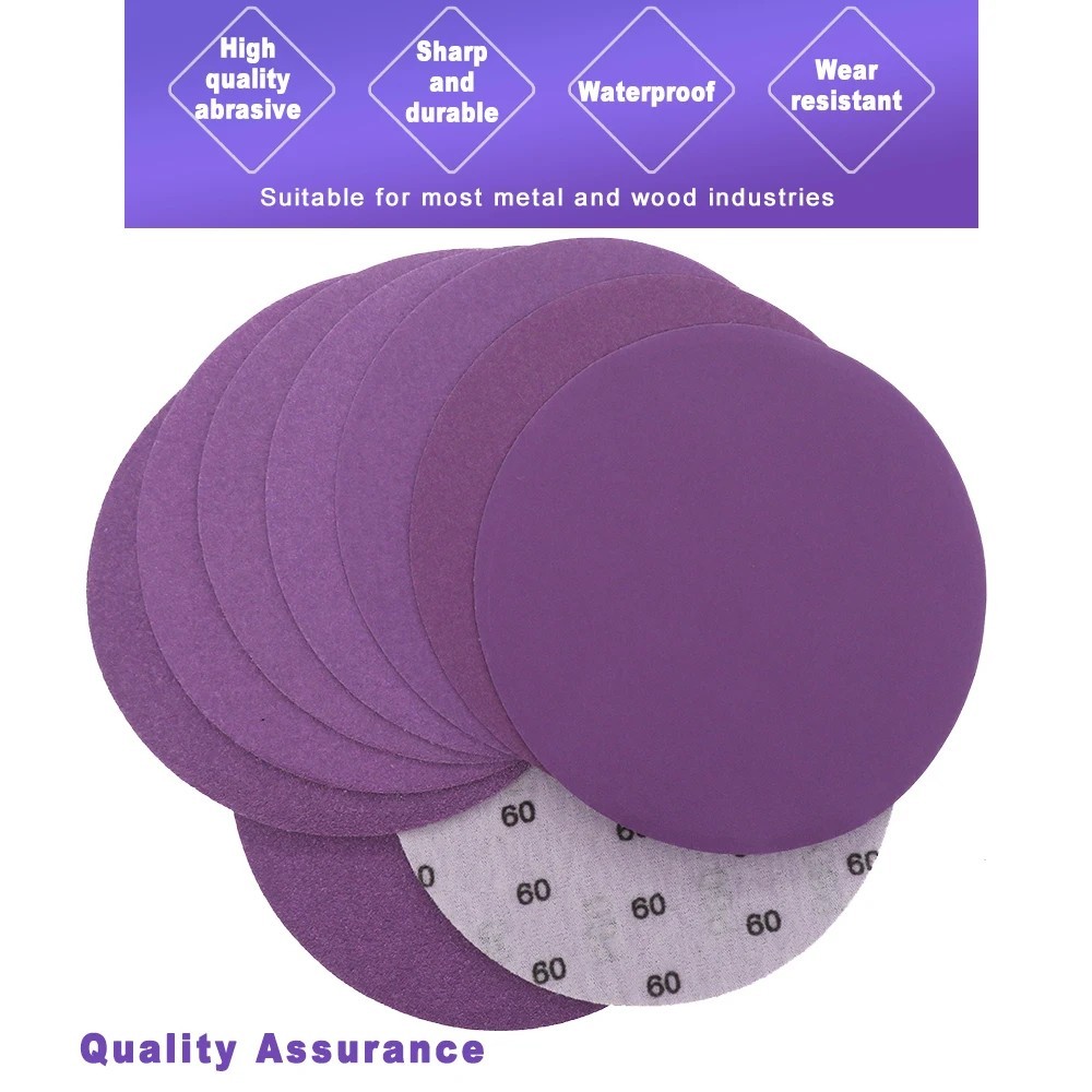 Sanding Discs 6 Inch 150mm Hook Loop 60-10000 Grit Sandpaper Orbital Sander
