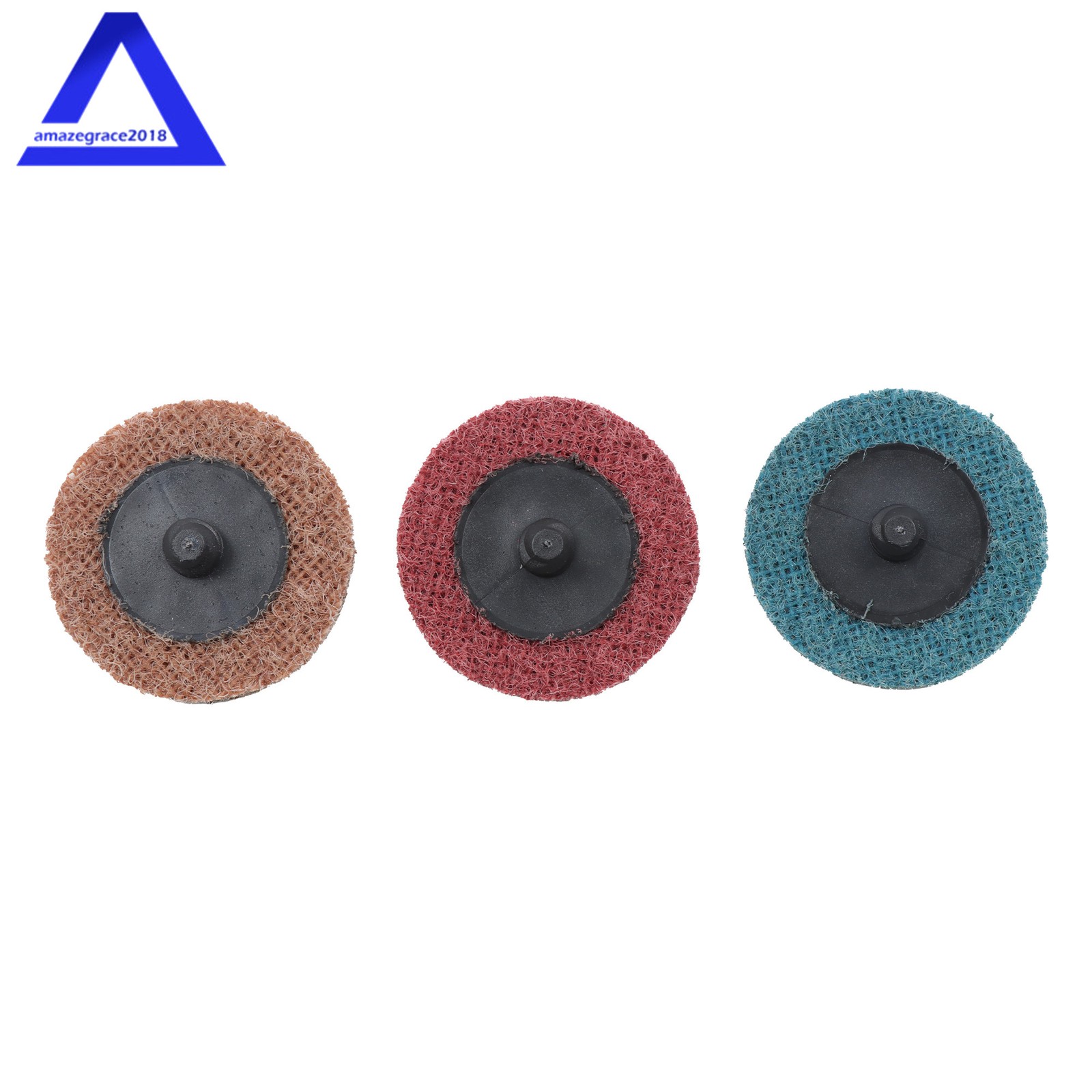 104Pcs 2″ Roll Lock Sanding Disc Set 40-240 Grit 1/4 Shank for Drill Die Grinder