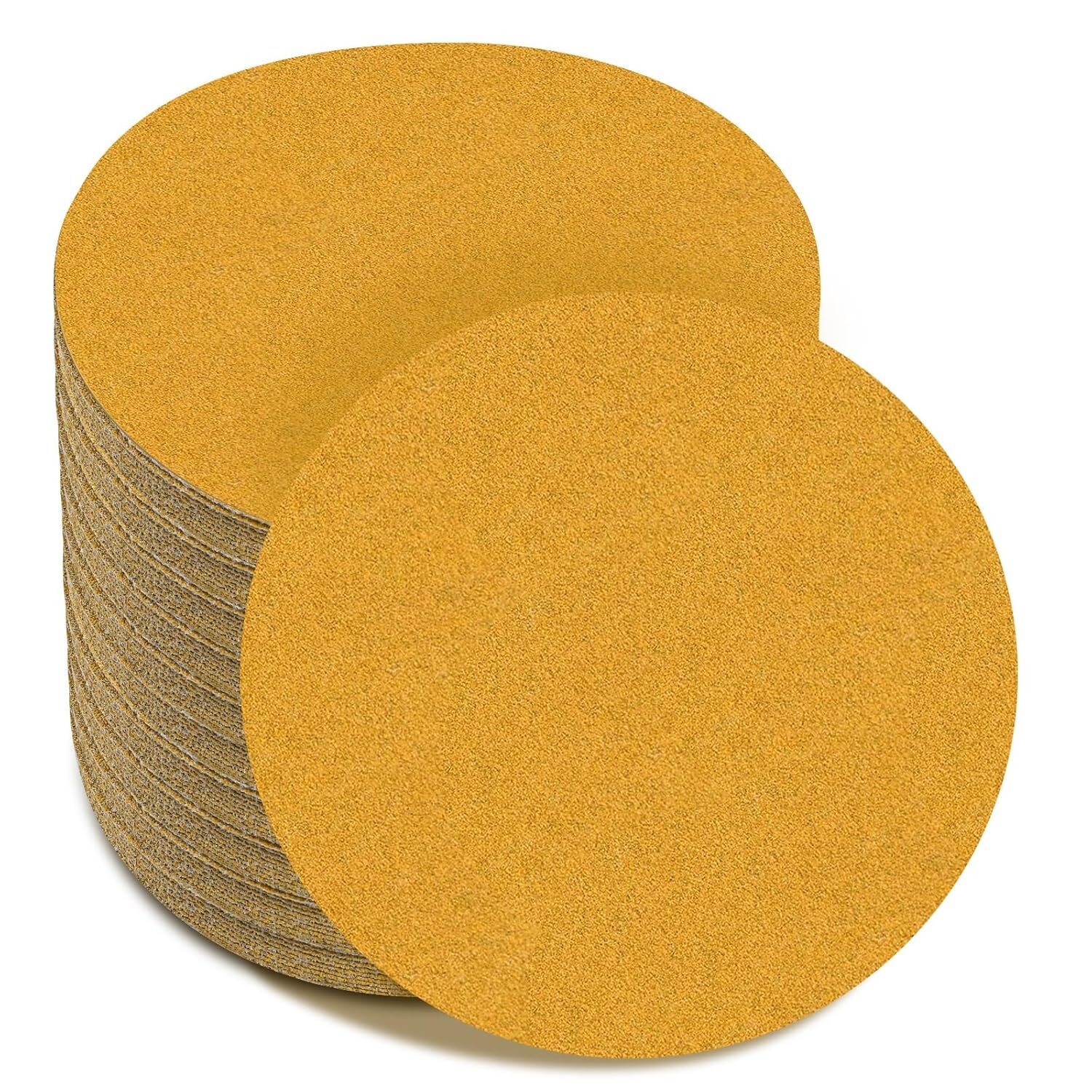 6 Inch PSA Sanding Discs Grit Self Adhesive Sticky-Back Sandpaper for DA Sander