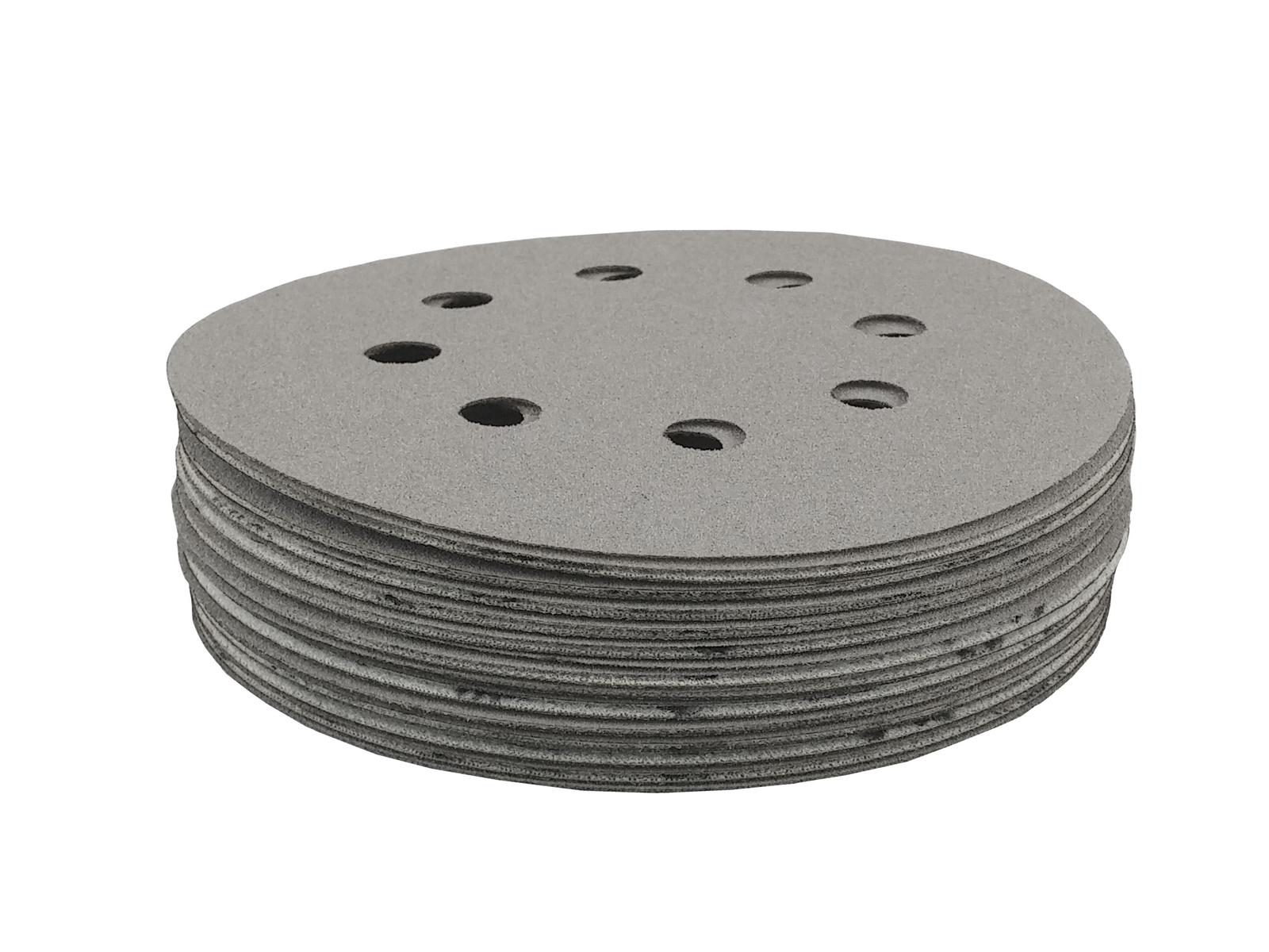 5″ X 8 Hole Platinum Film Hook and Loop Grip Sanding Discs (50 Pack, 1500 Grit)