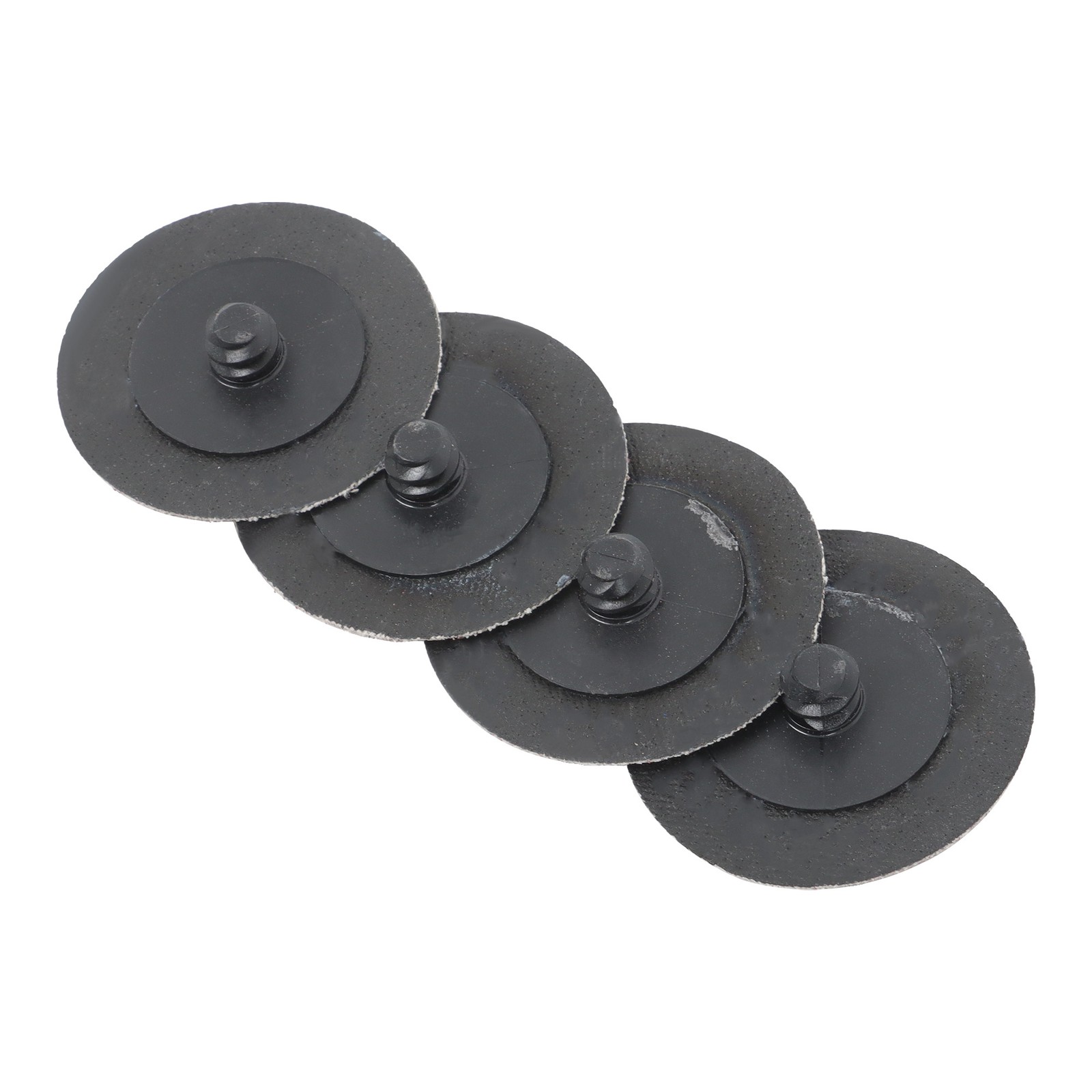 150 Pieces 2 Inch 80 Grit Medium Red Torque Sanding Discs for Die Grinder