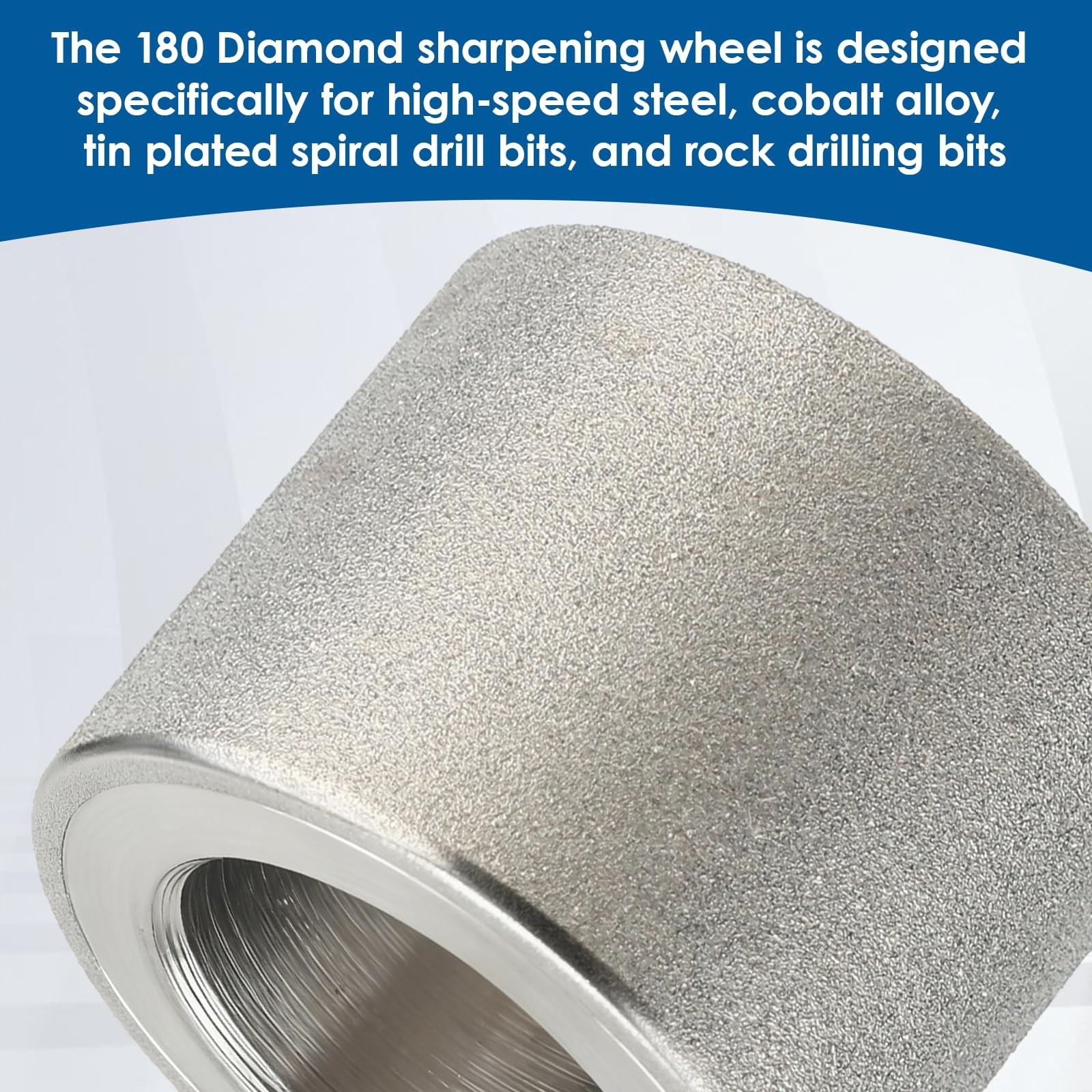 180 Grit Diamond Replacement Wheel for Drill Doctor 350X, 500X, 750X and XP