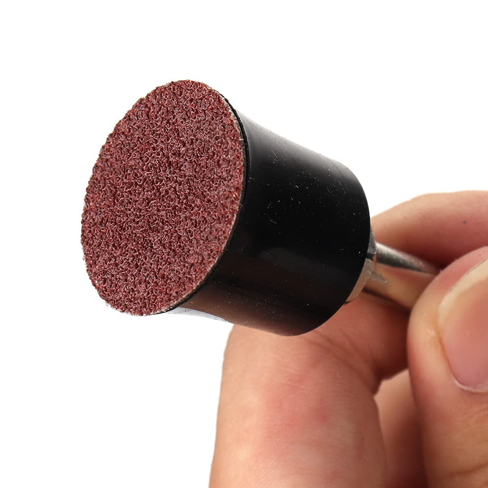 50PCS 1 Inch Quick Change Sanding Disc 40/60/120/180/240 Grit Roll Lock Quick Ch