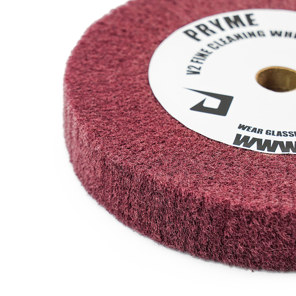 (3) 6″ Fine Cleaning Wheels 400 Grit | Scotch Brite Buffing Polishing Buff Pad
