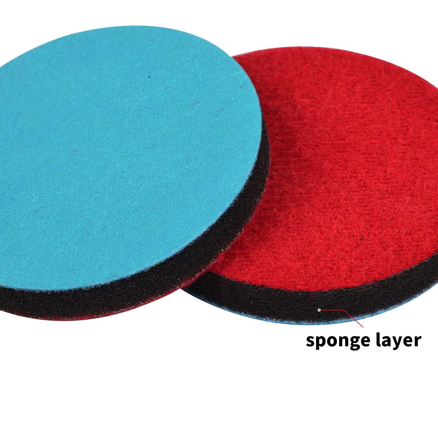 Glass Grinding Polishing Abrasive Disc Sandpaper Pads Kit for Glass Scratch R…