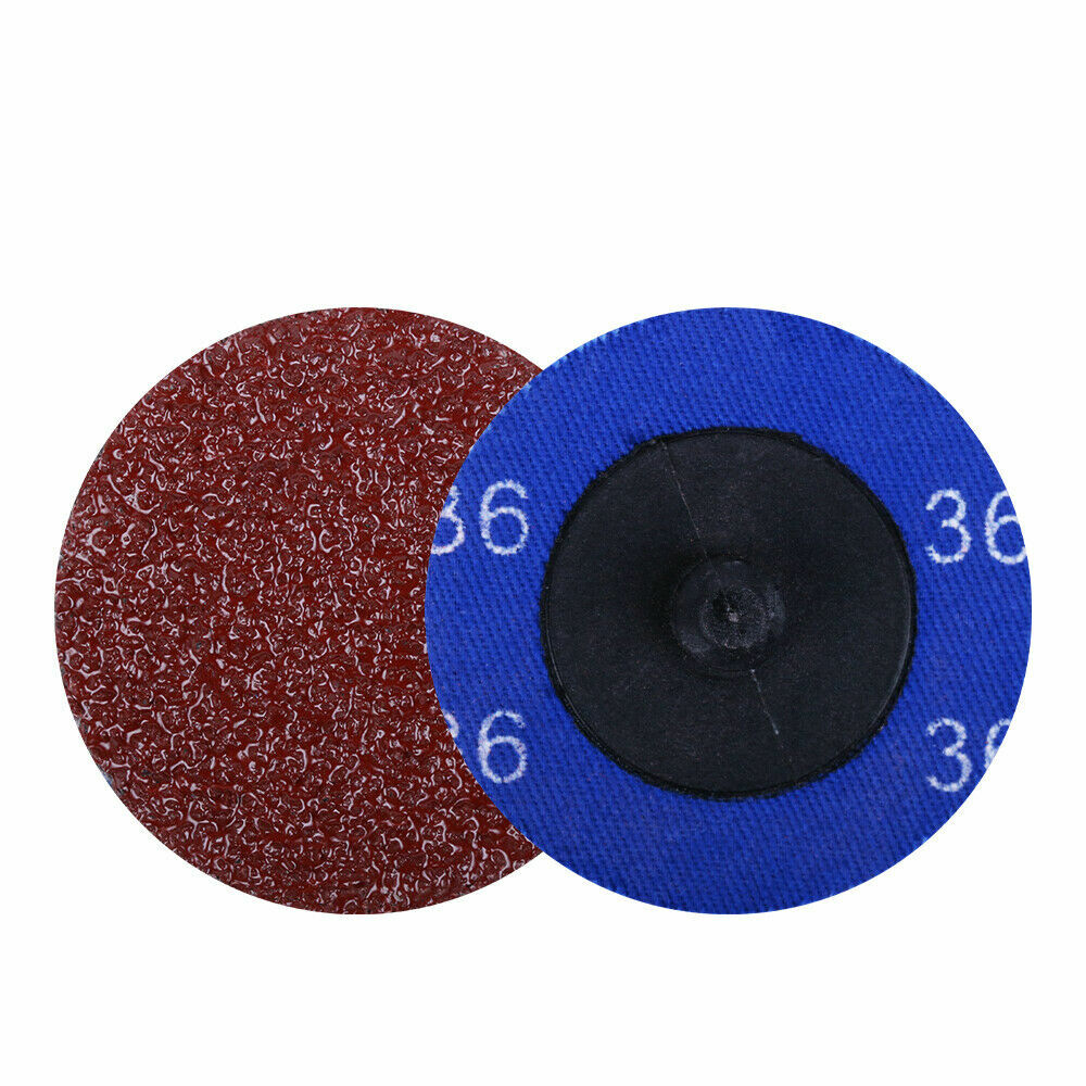 2″ 36 60 80 120 180 240 Grit Quick Change Roll Lock Sanding Disc for Die Grinder