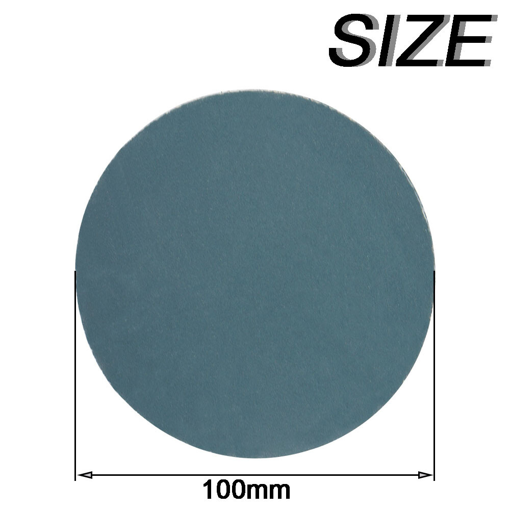30Pcs 4 Inch Sanding Disc Bonded Sandpaper Metal Abrasive Grinding Pad 60-400#