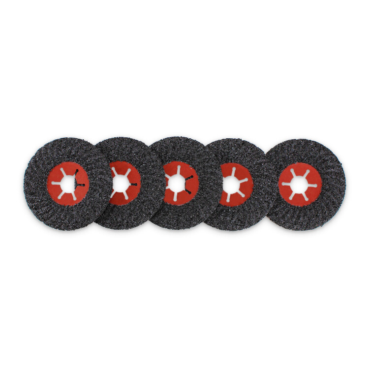 10 Pack – 4.5″ x 7/8″ Silicon Carbide Semi-Flex Sanding Discs for Angle Grinder