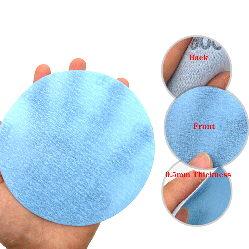 5″ 6″ Wet and Dry Sanding Discs Soft Film Pads Hook & Loop 600-5000 Grit